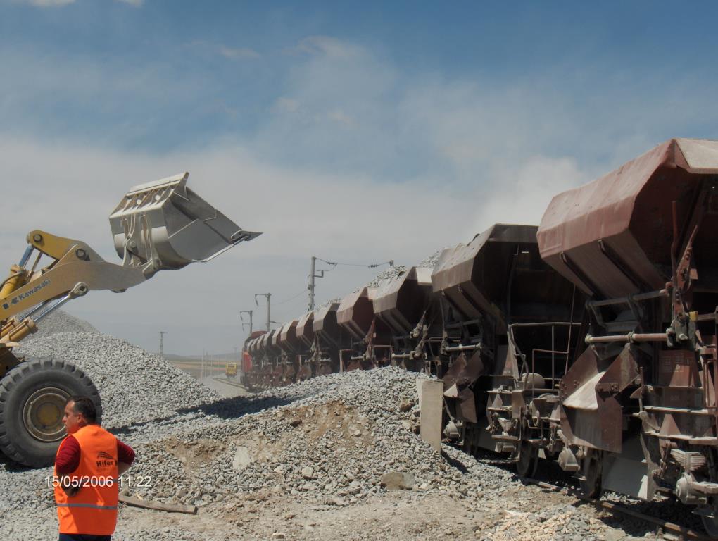 Demiryolu üstyapı inşaat ve bakım onarım işleri